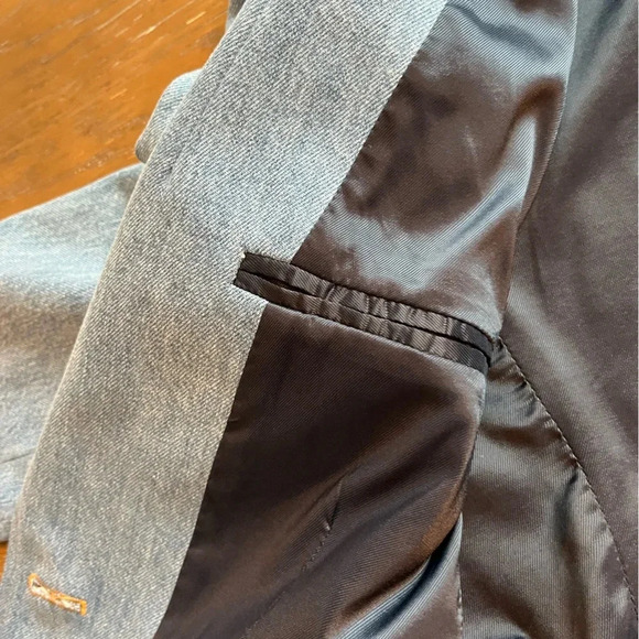 FRAME The Femme Denim Blazer Size 6 - Picture 12 of 14